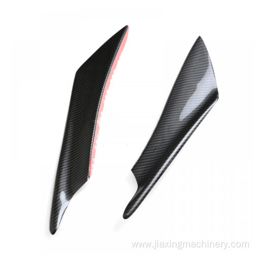 Carbon fibre front bumper spoiler combat wind knife